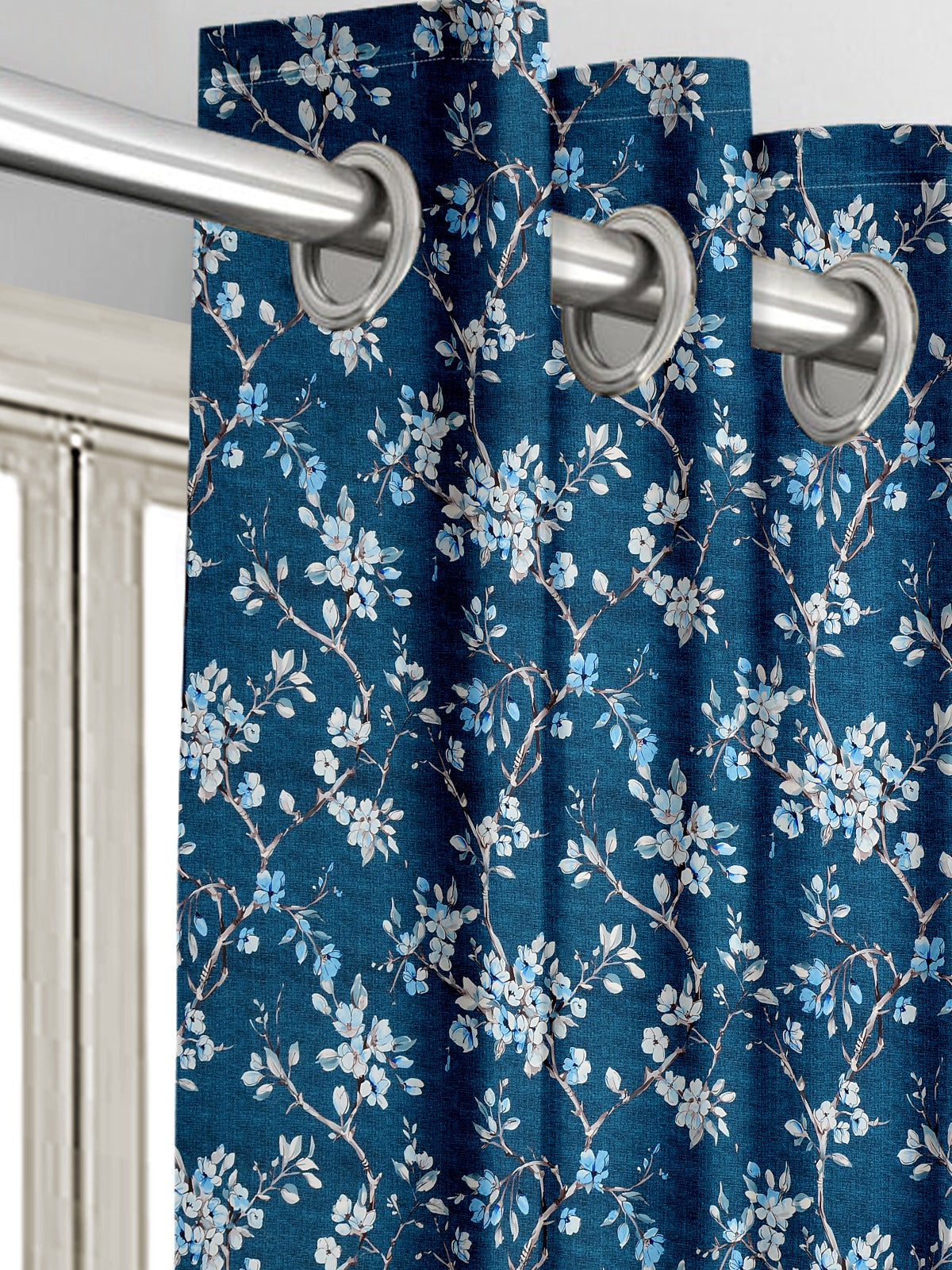 Comic Blue Blackout Curtains – A Splash of Sophistication with Light-Blocking Functionality