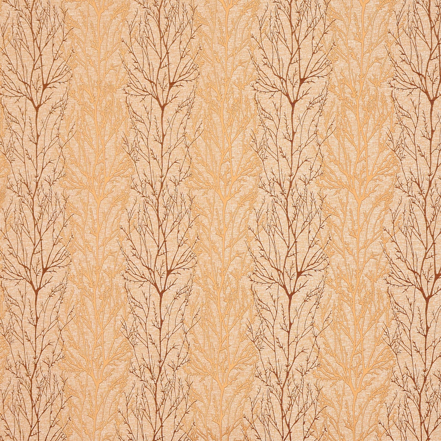 Juliet Gold Curtains – Luxurious Tree Pattern for a Warm and Elegant Touch