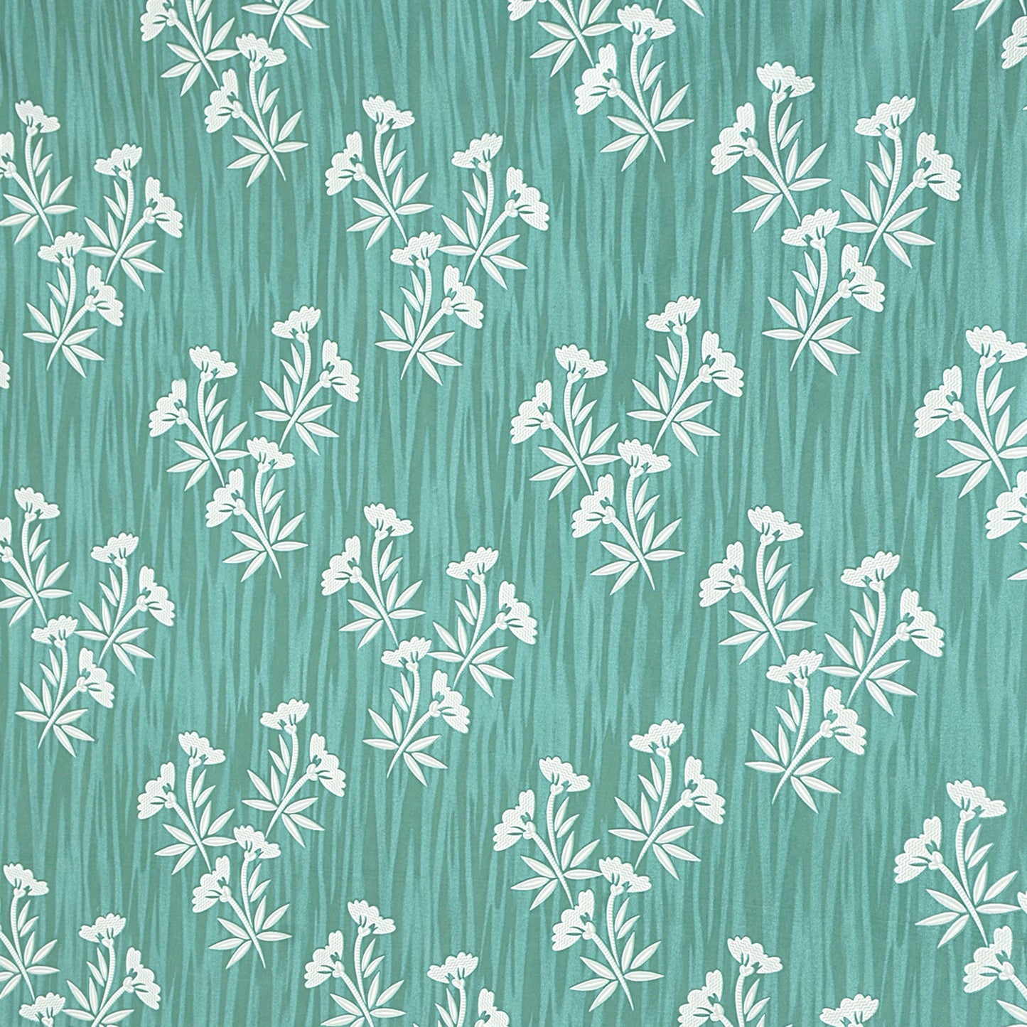 Remy Aqua Curtains – Bamboo Floral Elegance