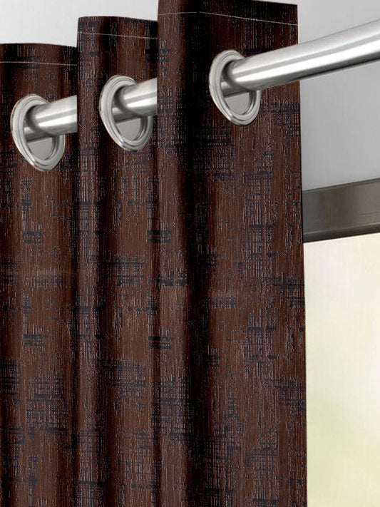 Ice Crush Coffee Curtains – Textured Elegance for a Warm and Sophisticated Ambiance