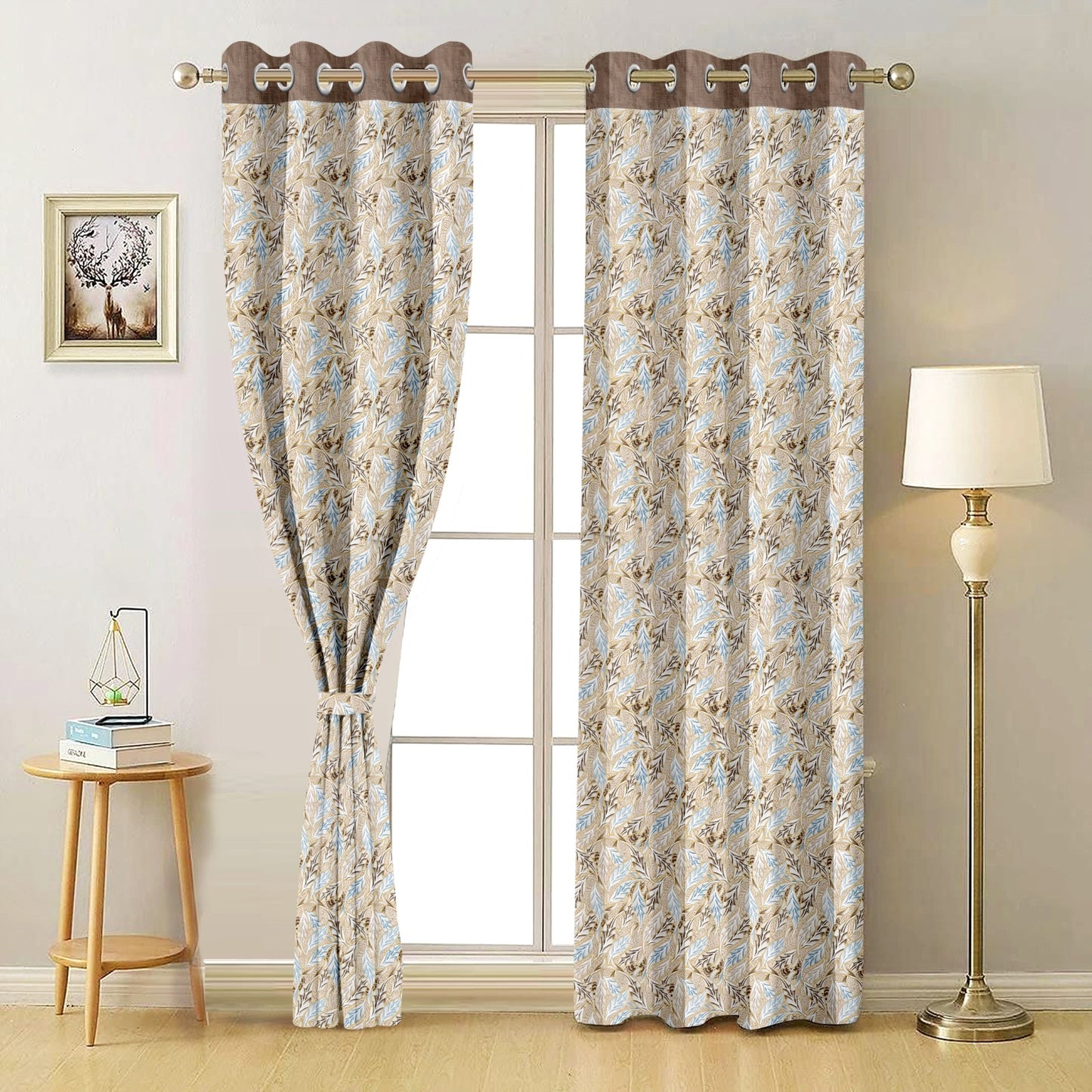 Ornate Mushroom Curtains – Subtle Sophistication