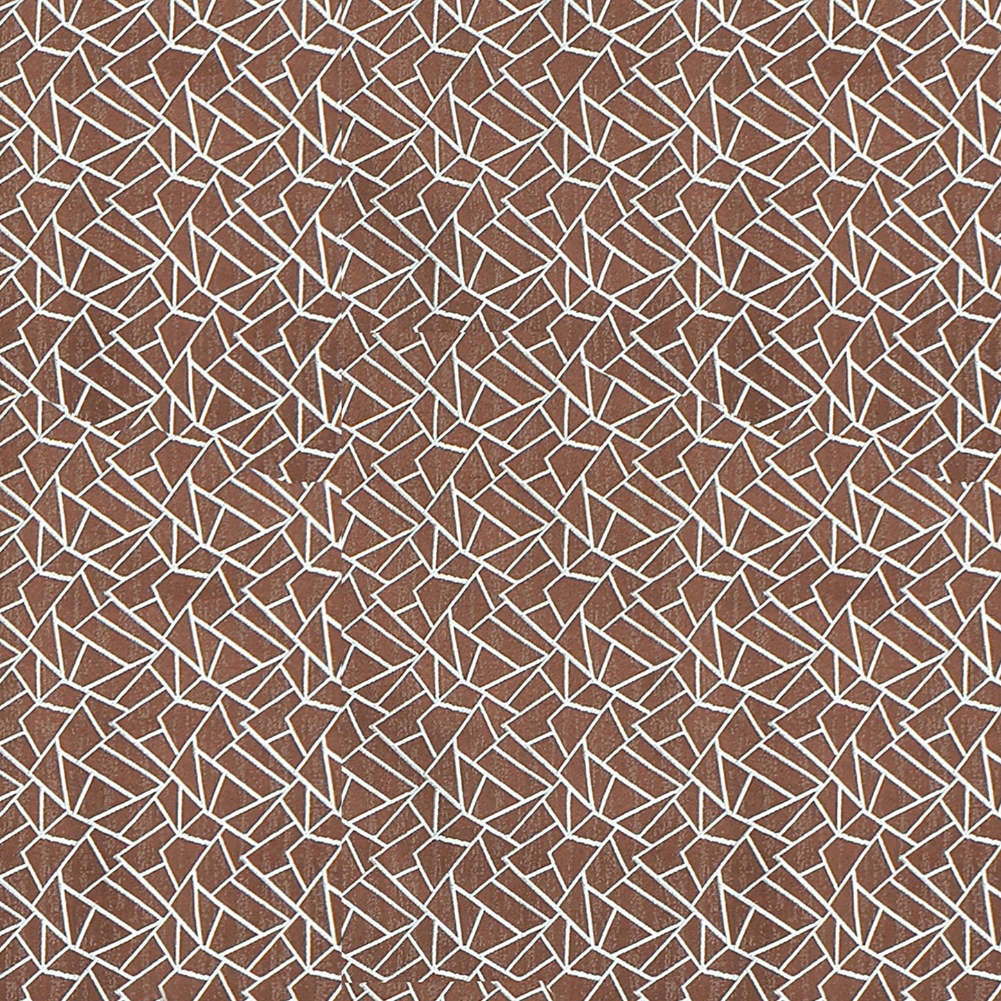 Radiance Coffee Curtains – Sophisticated Geometric Design for Warm Interiors