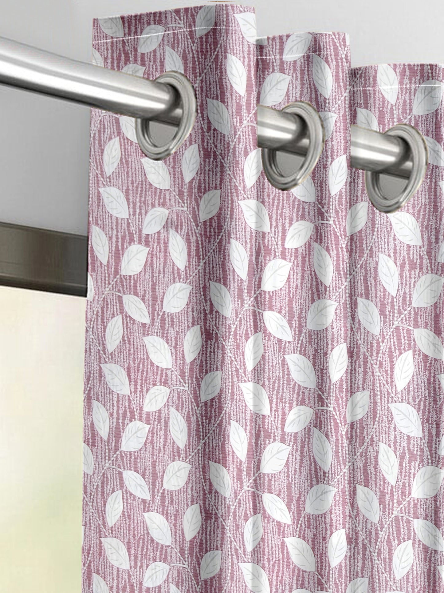 Titan Rose Curtains – Soft Leafy Design for a Charming and Elegant Interior